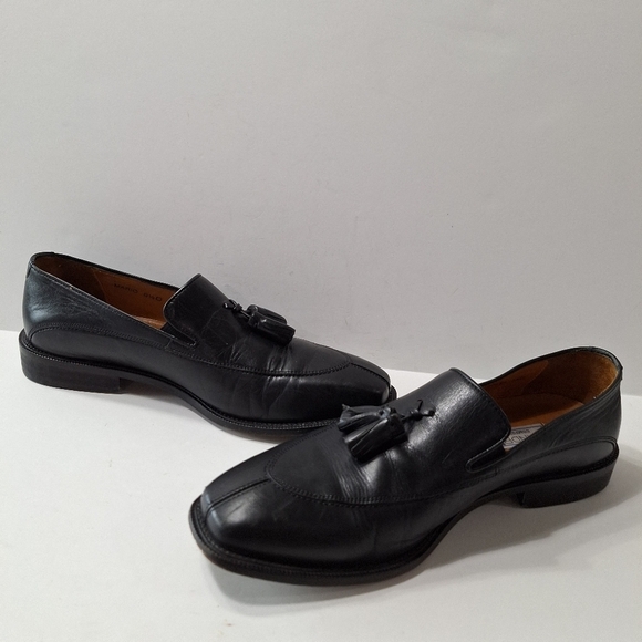 Sandro Men\'s Black Mario Preppy Slip On Tassel Loafers Size 9.5 main image 10